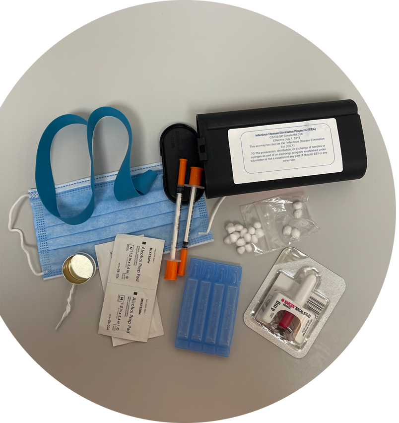 Syringe Services Program medical tools